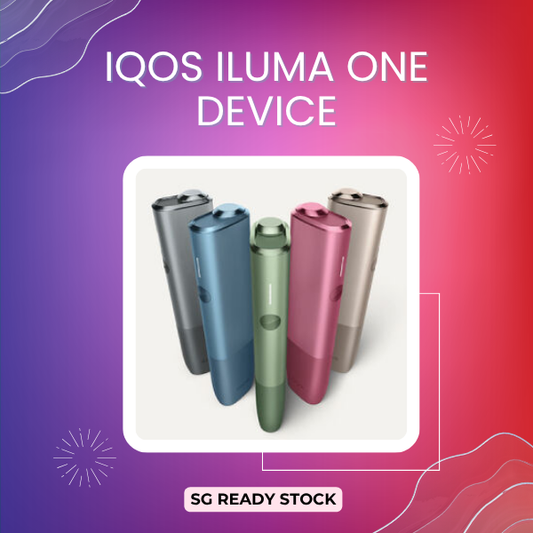 IQOS Iluma One All In One Heated Tobacco Device In Pebble Grey