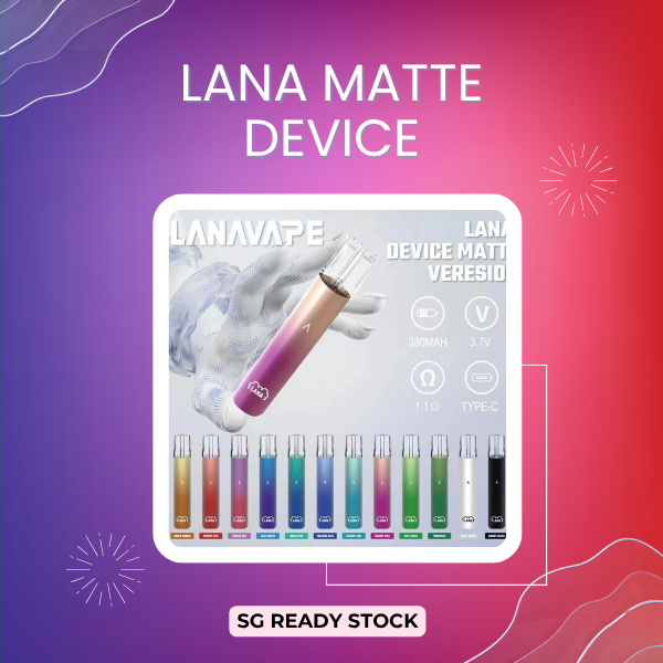 Lana Matte Device Gen 2 Rechargeable Vape Device Body