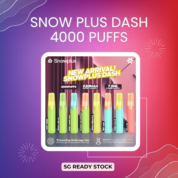 Snowplus Dash 4000 Puffs Disposable Vape Device