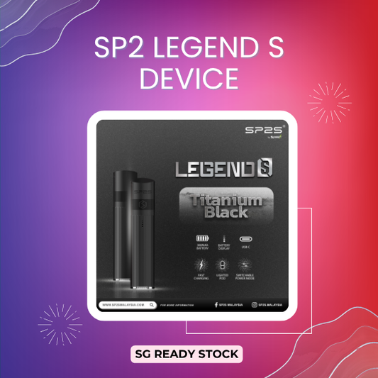 SP2s Legend S Device Closed Pod System Premium Vape Kit